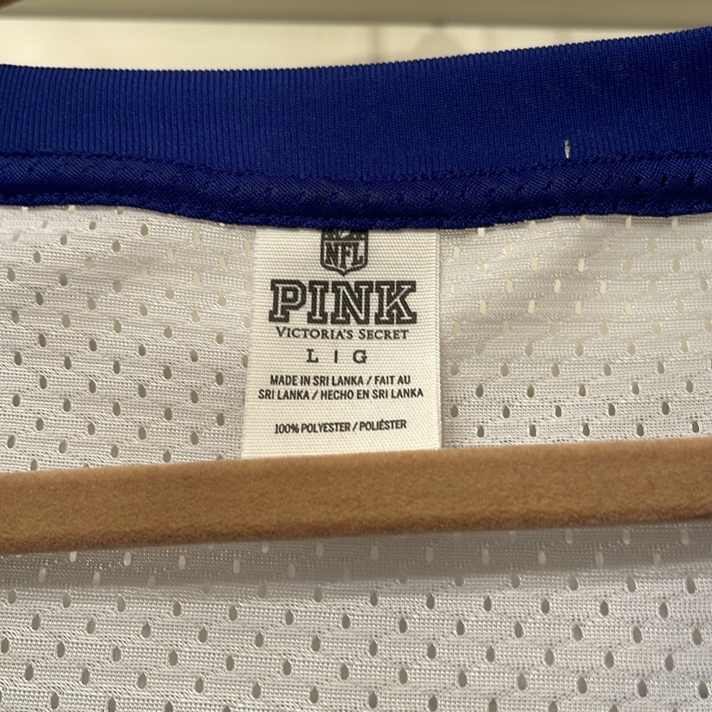 Pink New York Giants Sequin Jersey - Picture 3 of 4